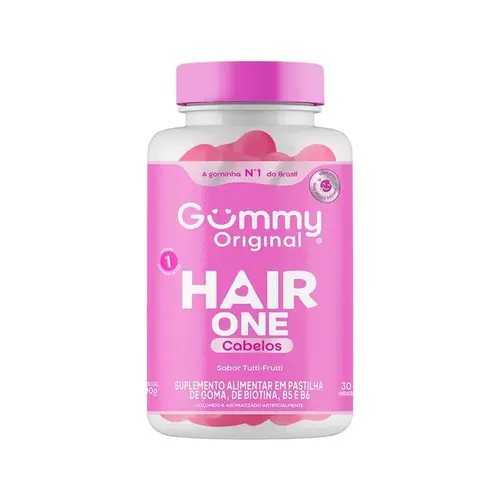 Gummy Hair One Tutti-Frutti 30 Gomas