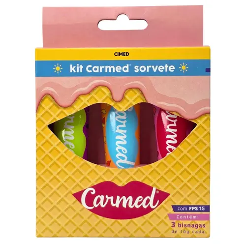 Kit Carmed Sorvete 30G
