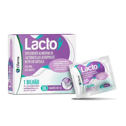 Lacto 6 Sachês 1G Pó Solução Oral