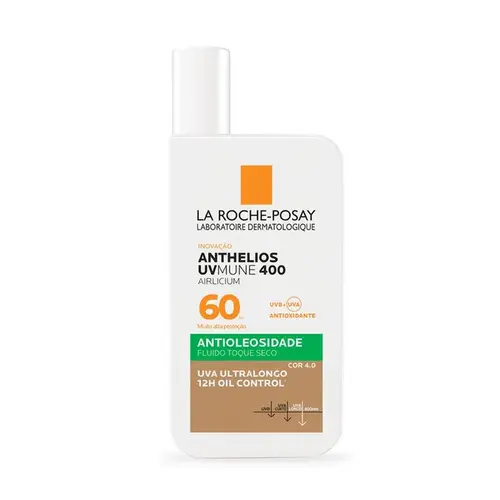 Protetor Solar Facial La Roche-Posay Anthelios UVMune 400 Cor 4.0 FPS60 40ml