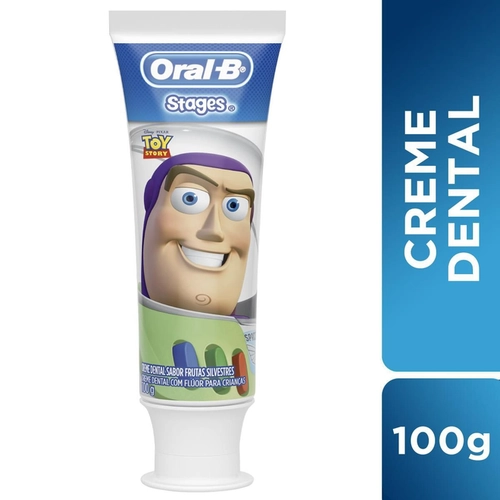 Creme Dental Oral-B Infantil Stages Toy Story 100G