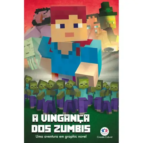 Livro Minecraft A Vingança Dos Zumbis Livro 2