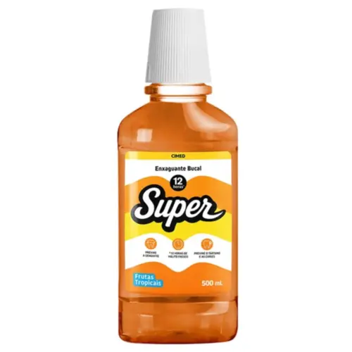 Enxaguante Bucal Frutas Tropicais Super 500ml