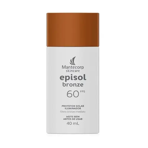 Protetor Solar Iluminador Facial FPS60 Efeito Bronze 40ml