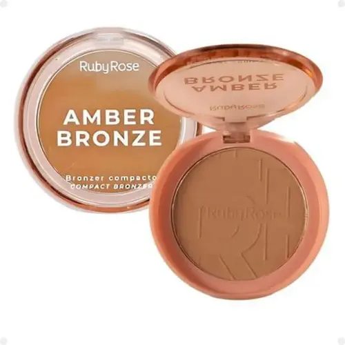 Bronzer Compacto Ruby Rose Amber Bronze Beach Sands HBM202-1