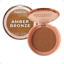 Bronzer Compacto Ruby Rose Amber Bronze Sunburst HBM202-3