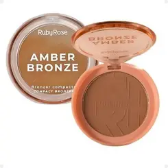 Bronzer Compacto Ruby Rose Amber Bronze Honey Glow HBM202-2