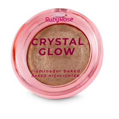 Iluminador Ruby Rose Crystal Glow Opal Shine HBM7004