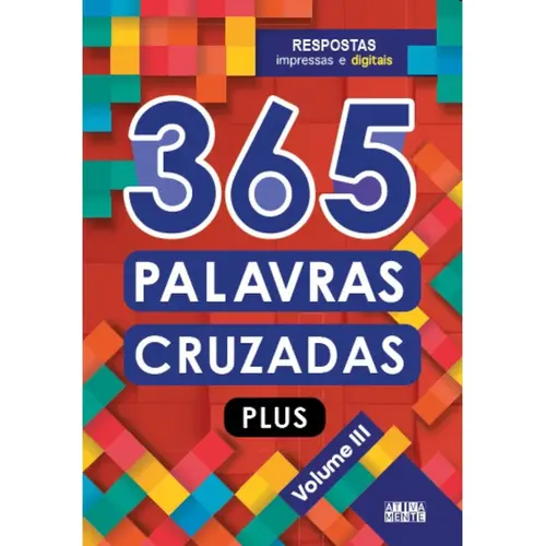 Livro 365 Palavras Cruzadas Plus Volume III