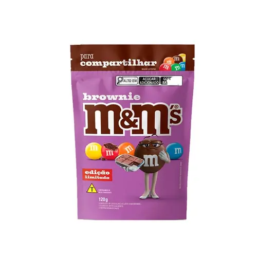 Confeito M&M  S Brownie 120G
