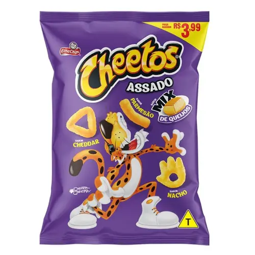 Chips Cheetos Mix De Queijos 34g