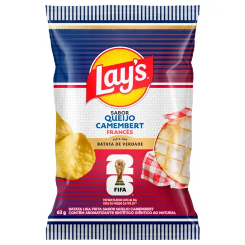 Chips Lays Copa Queijo 62g