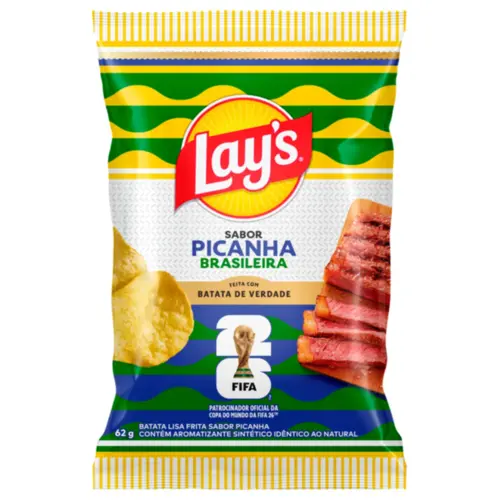 Chips Lays Copa Picanha 62g