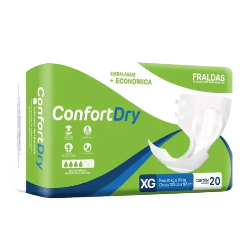 Fralda Geriátrica ConfortDry XG 20 Unidades