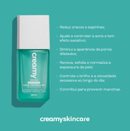 Acne Defense Sérum Antiacne 30ml Creamy