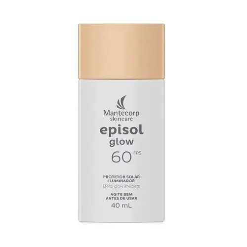 Protetor Solar Iluminador Facial FPS60 Episol Glow 40ml
