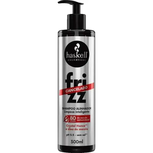 Shampoo Haskell Alinhador Frizz Cancelado 300ml