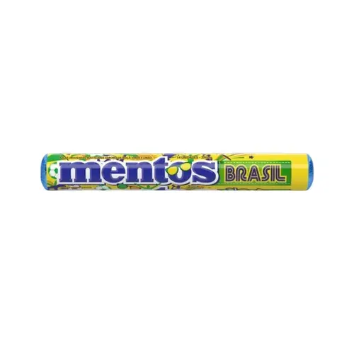 Bala Mentos Stick Brasil 37,5g