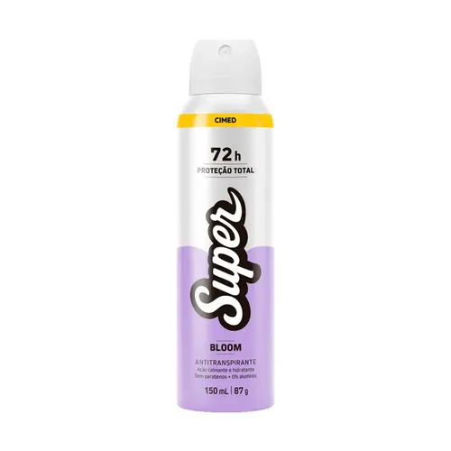 Desodorante Antitranspirante Aerosol Super Bloom 150ml