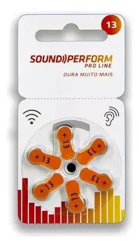 Pilha Sonova Auditiva 13