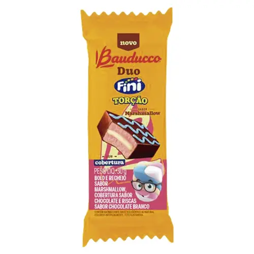 Bolinho Bauducco Duo Fini Torção Marshmallow  30G