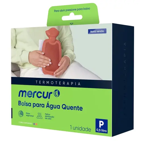 Bolsa De Água Quente Mercur BC0029-ABO Pequena Bordo