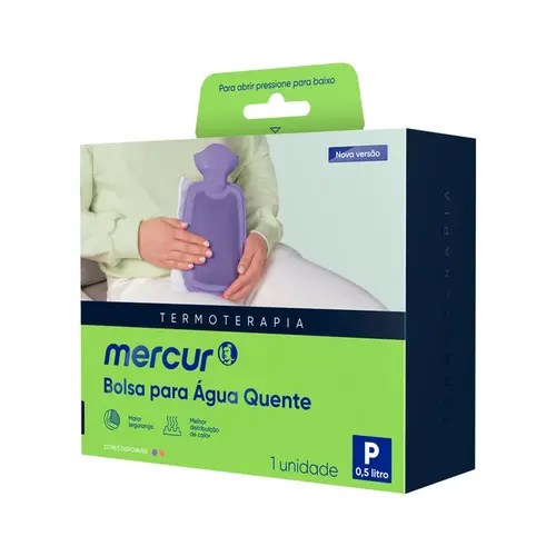 Bolsa De Água Quente Mercur BC0029-ALI Pequena Lilás
