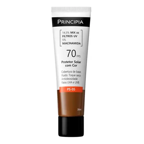 Protetor Solar Facial Principia FPS 70 Cor 7.0 30ML