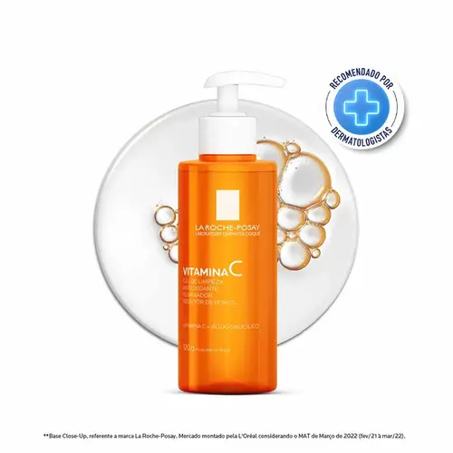 Gel De Limpeza Facial La Roche Posay Vitamina C 120G