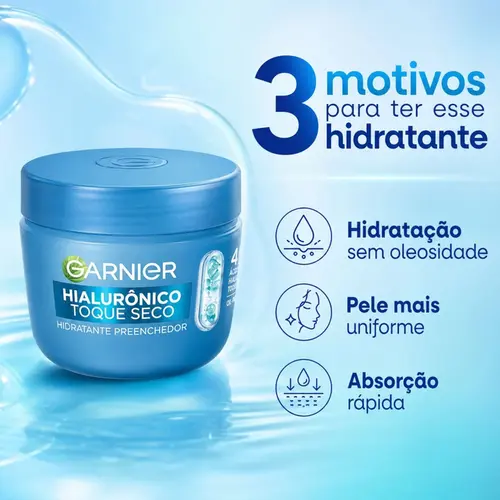 Hidratante Facial Garnier Preenchedor Hialurônico 85G