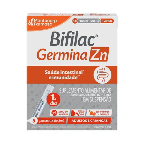 Bifilac Germina Zn 4Bi 5 Flaconetes