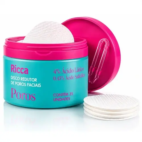 Disco Redutor De Poros Faciais Ricca 35 Unidades