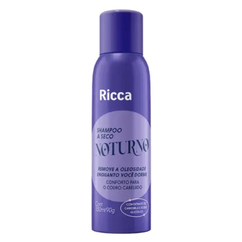 Shampoo A Seco Ricca Noturno 150ml