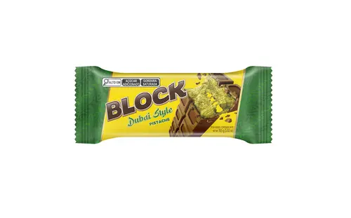 Chocolate Arcor Block Recheado Pistache 165G