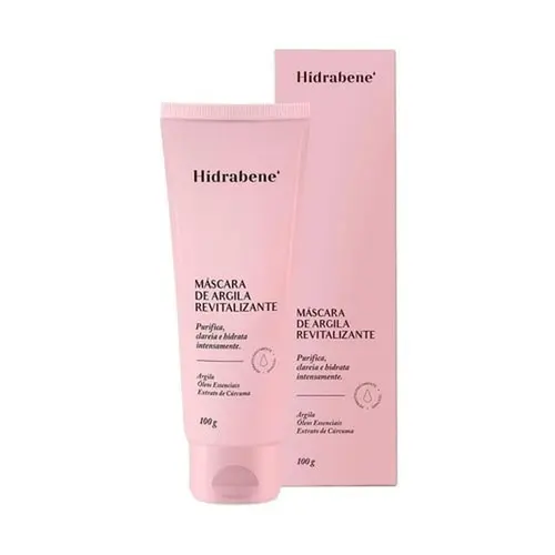 Máscara De Argila Revitalizante Hidrabene 100G