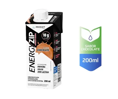 Energy Zip Protein Chocolate 200Ml