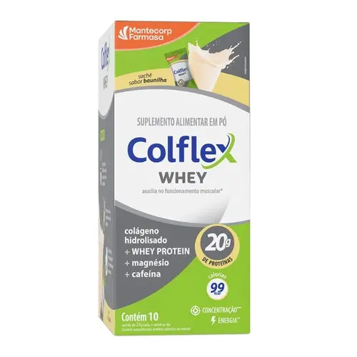 Colflex Whey Baunilha 10 Sachês