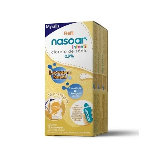 Nasoar Infantil Solução 15 Envelopes
