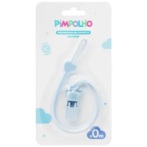 Prendedor De Chupeta Pimpolho Azul