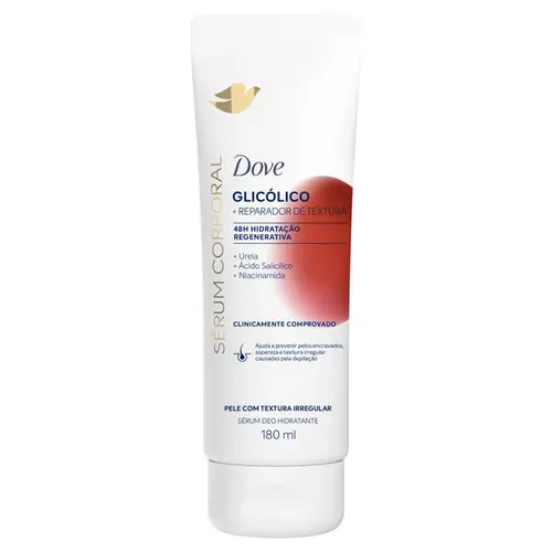 Sérum Deo Hidratante Corporal Dove Glicólico + Reparador De Textura 180Ml