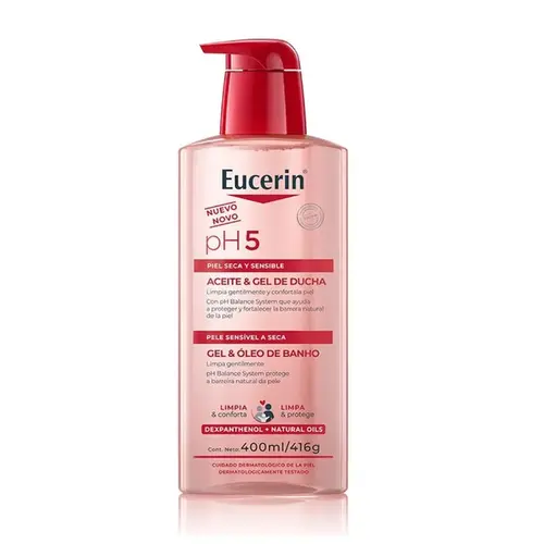 Gel E Óleo De Banho Eucerin Ph5 400Ml