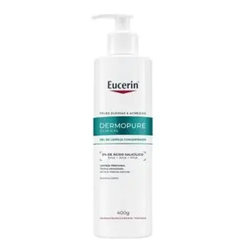 Gel De Limpeza Facial Eucerin Dermo Pure Concentrado 400G
