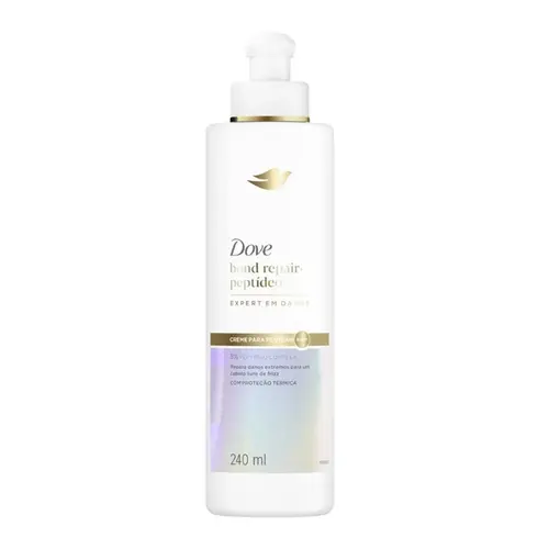 Creme Para Pentear Dove Bond Repair + Peptídeo 240ml