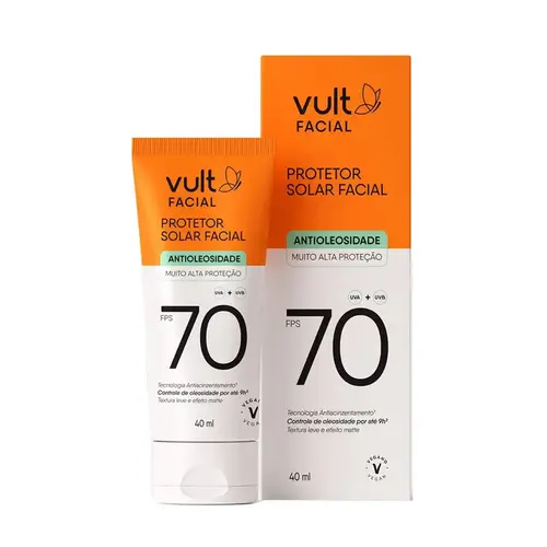 Vult Protetor Solar Antioleosidade Fps70