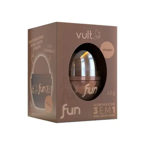 Vult Iluminador Fun Dourado Radiante 6,5G