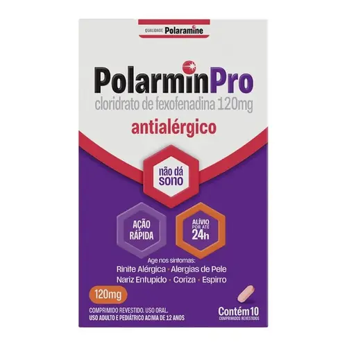 Polarminpro 120Mg 10 Comprimidos