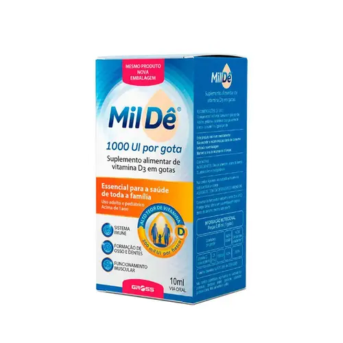 Mildê 10.000Ui 8 Cápsulas