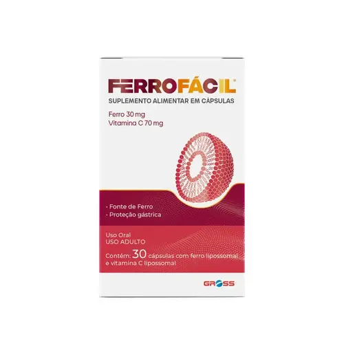 Ferrofácil 30 Cápsulas