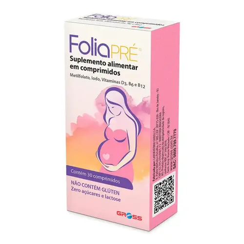 Foliapré 30 Comprimidos
