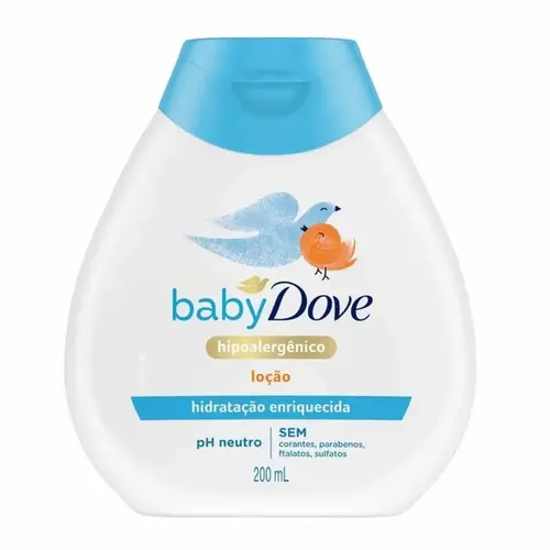 Loção Hidratante Infantil Dove Baby Hidratação Enriquecida 200ml